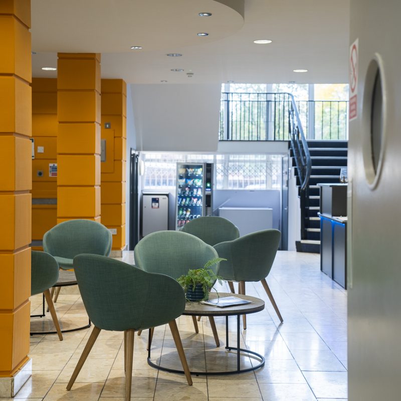 Regent House reception area